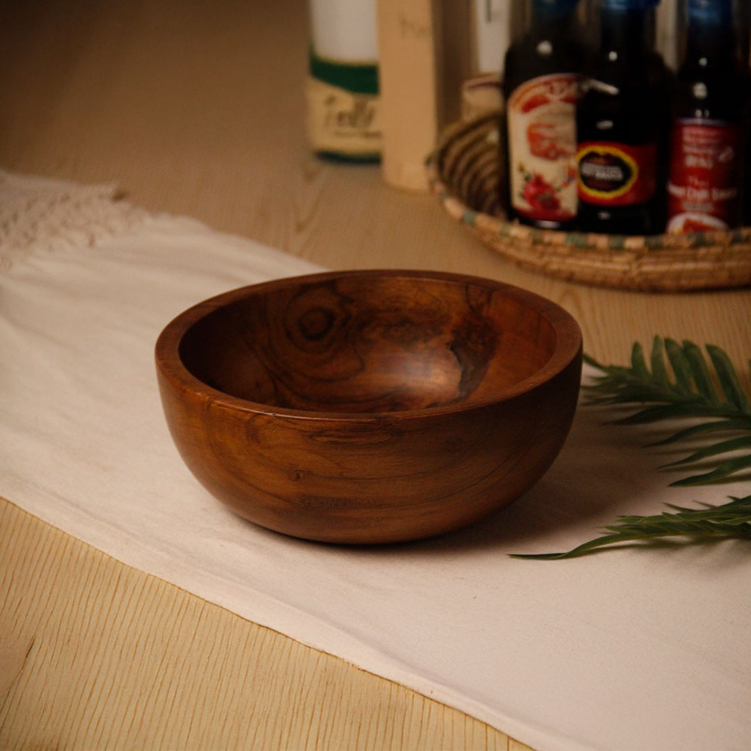 Natural Wooden Unique Bowl