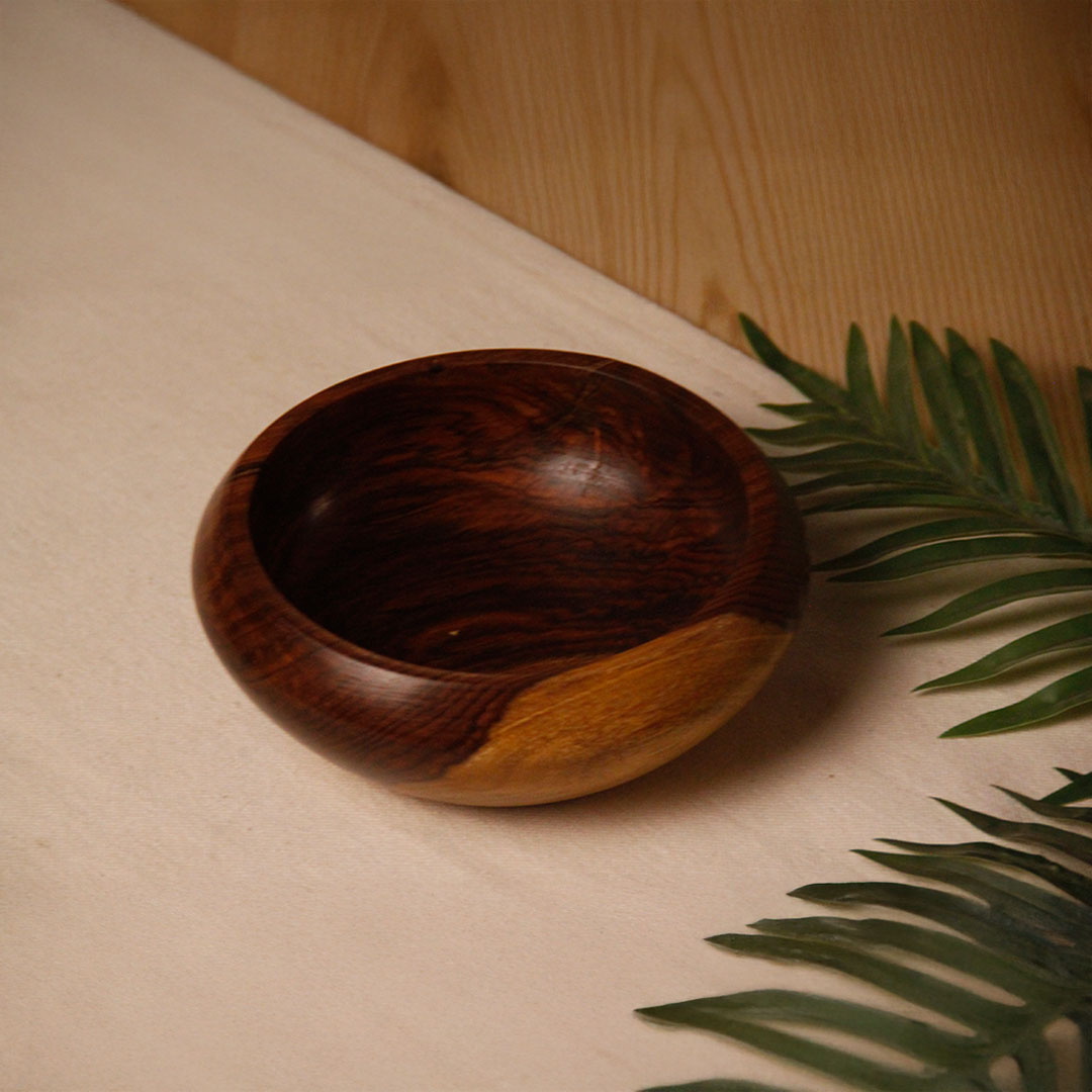 Natural Wooden Unique Bowl