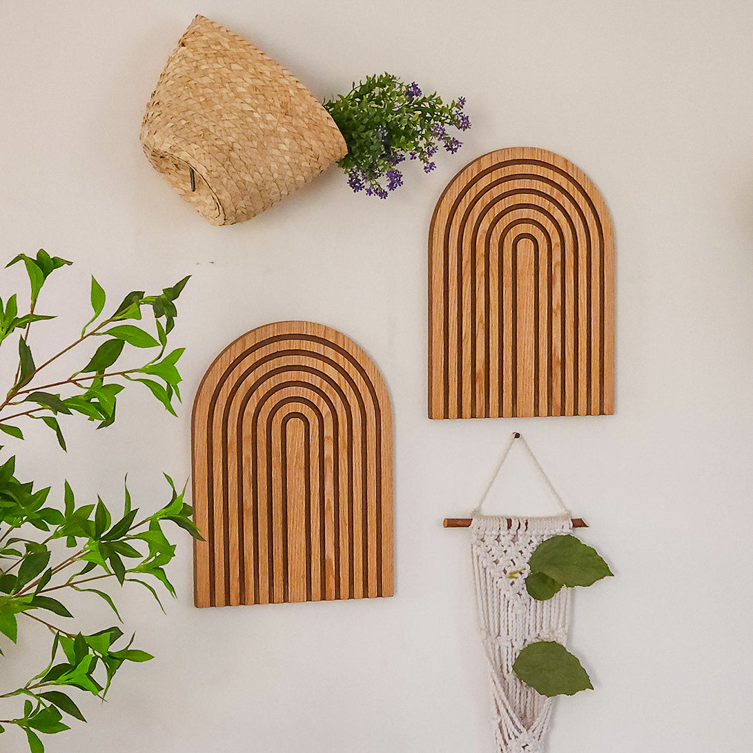 Masaar - Wooden Wall & Surface Display Piece