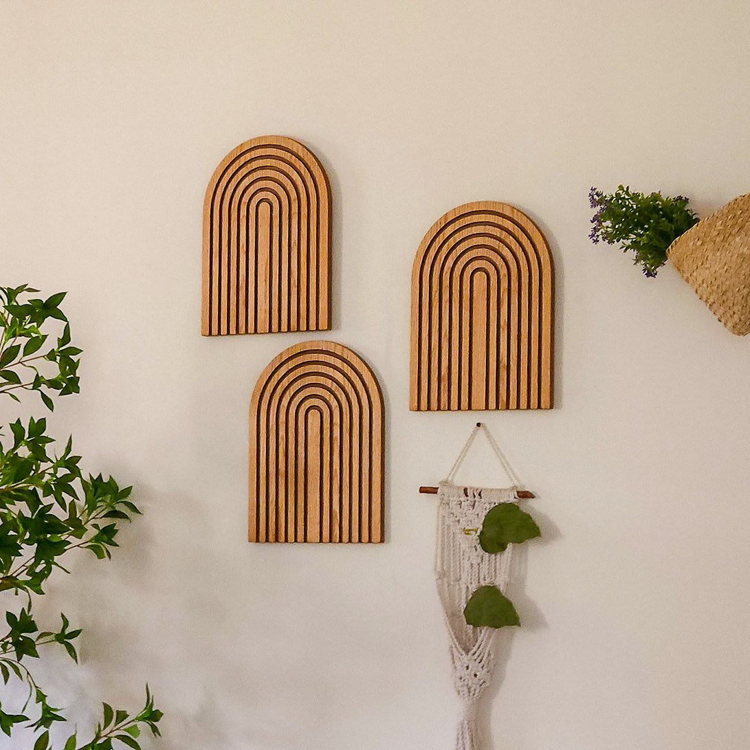 Masaar - Wooden Wall & Surface Display Piece
